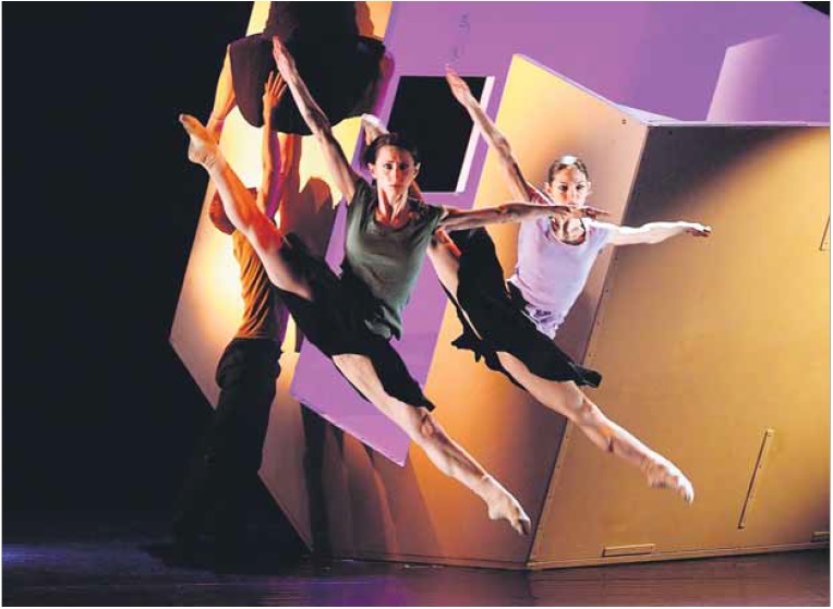 Imatge del ballet “Les quatre estacions”; coreografia: Mauro Astolfi; companyia: Spellbound Contemporary Ballet.